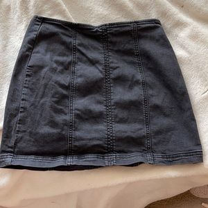 PAC sun black jean skirt only worn twice!!